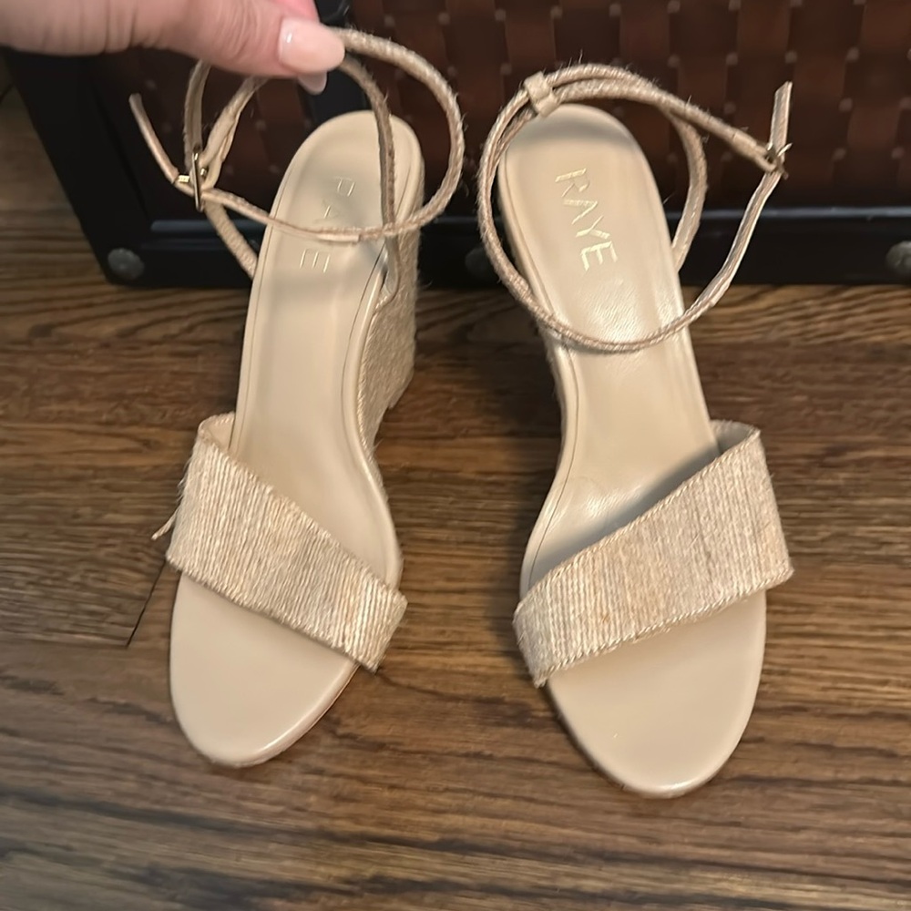 Raye Nude Wedges